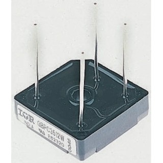 Taiwan Semiconductor Bridge Rectifier 400 V 400 A 4-Pin Single GBPC3504W T0