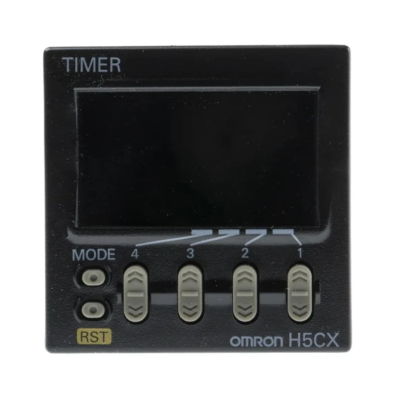Omron H5CX Series Panel Mount Timer Relay, 1-Contact, 24 V dc/24 V ac, Multifunction, SPST, Time Range 0.001 s to 9999 h 
