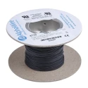 Alpha Wire Ecogen Ecowire Series Black 0.08 mm² Hook Up Wire, 28 AWG, 7/0.12 mm Core Strands, 30 m, MPPE 6710 BK005