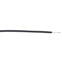 Alpha Wire Ecogen Ecowire Series Black 0.08 mm² Hook Up Wire, 28 AWG, 7/0.12 mm Core Strands, 30 m, MPPE 6710 BK005
