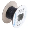 Alpha Wire Ecogen Ecowire Series Black 0.08 mm² Hook Up Wire, 28 AWG, 7/0.12 mm Core Strands, 30 m, MPPE 6710 BK005