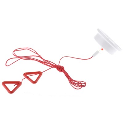 Hoyles Red Ceiling Pull Cord 5A, 2.5m Cord Length, ABS Nylon Material S1600-R
