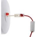 Hoyles Red Ceiling Pull Cord 5A, 2.5m Cord Length, ABS Nylon Material S1600-R