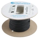 Alpha Wire Ecogen Ecowire Series Black 0.2 mm² 24 AWG 7x0.20 mm Hook Up Wire MPPE Jacket 30m 6712 BK005
