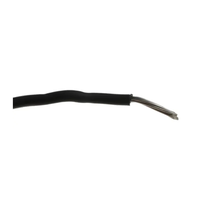 Alpha Wire Ecogen Ecowire Series Black 0.2 mm² 24 AWG 7x0.20 mm Hook Up Wire MPPE Jacket 30m 6712 BK005