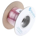 Alpha Wire Ecogen Ecowire Series Red 0.33 mm² Hook Up Wire, 22 AWG, 7/0.25 mm Strands, 30 m Length, MPPE Jacket 6713 RD005