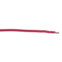 Alpha Wire Ecogen Ecowire Series Red 0.33 mm² Hook Up Wire, 22 AWG, 7/0.25 mm Strands, 30 m Length, MPPE Jacket 6713 RD005