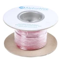 Alpha Wire Ecogen Ecowire Series Red 0.33 mm² Hook Up Wire, 22 AWG, 7/0.25 mm Strands, 30 m Length, MPPE Jacket 6713 RD005