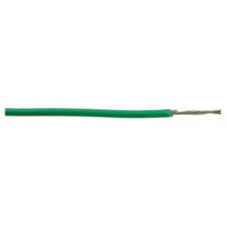 Alpha Wire Ecogen Ecowire Series Green Hook Up Wire 0.33 mm² Cross Section, 22 AWG, 7x0.25 mm Core Strands, 30 m 6713 GR005