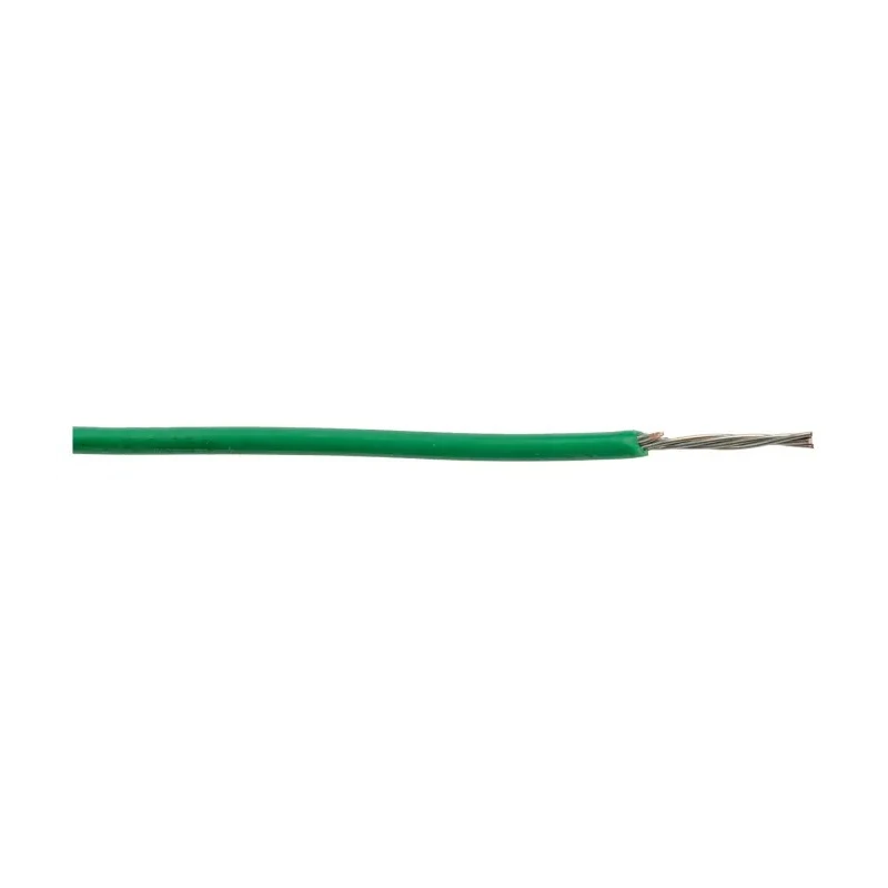 Alpha Wire Ecogen Ecowire Series Green Hook Up Wire 0.33 mm² Cross Section, 22 AWG, 7x0.25 mm Core Strands, 30 m 6713 GR005