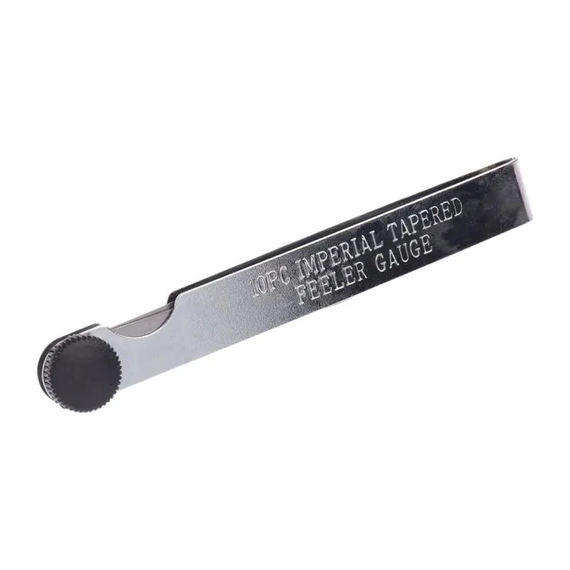 RS PRO Steel Feeler Gauge, 10 Blades, Imperial, 4in Blade Length 449-9634
