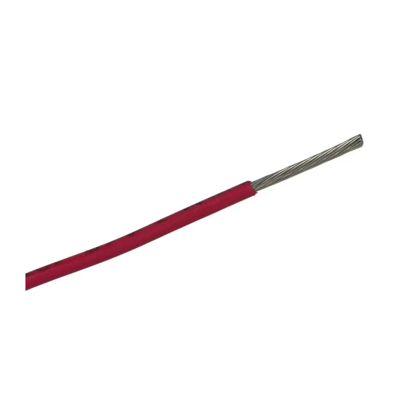 Alpha Wire Ecogen Ecowire Series 0.75 mm² Red Hook Up Wire, 18 AWG, 16/0.25 mm strands, 30 m, Modified 6715 RD005