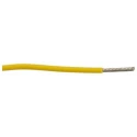 Alpha Wire Ecogen Ecowire Series Yellow 0.75 mm² Hook Up Wire, 18 AWG, 16/0.25 mm Core Strands, 30 m Length 6715 YL005