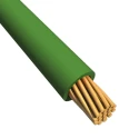 Alpha Wire EcoWire Series Green 3.3 mm² 12 AWG Hook Up Wire 65x0.25 mm Strands 30m Modified Polyphenylene Ether 6718 GR005
