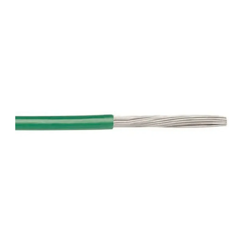 Alpha Wire EcoWire Series Green 3.3 mm² 12 AWG Hook Up Wire 65x0.25 mm Strands 30m Modified Polyphenylene Ether 6718 GR005