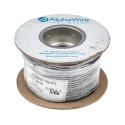 Alpha Wire Ecogen Ecowire Series Black 2.1 mm² Hook Up Wire, 14 AWG, 41/0.25 mm Core Strands, 30 m Length 6717 BK005
