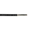 Alpha Wire Ecogen Ecowire Series Black 2.1 mm² Hook Up Wire, 14 AWG, 41/0.25 mm Core Strands, 30 m Length 6717 BK005