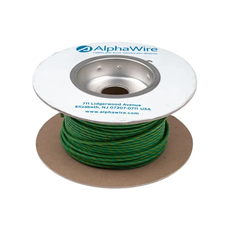 Alpha Wire Ecogen Ecowire Series Slate 3.3 mm² 12 AWG Hook Up Wire, Tinned Copper, MPPE Insulation, 30 m, 600 V 6718 GY005