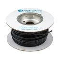 Alpha Wire Ecogen Ecowire Series Black 5.2 mm² Hook Up Wire 10 AWG 105/0.25 mm Core Strands 30 m Modified 6719 BK005