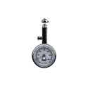 RS PRO Tyre Pressure Gauge Dial, 60 psi, 4 bar, Metal Body 499-8888