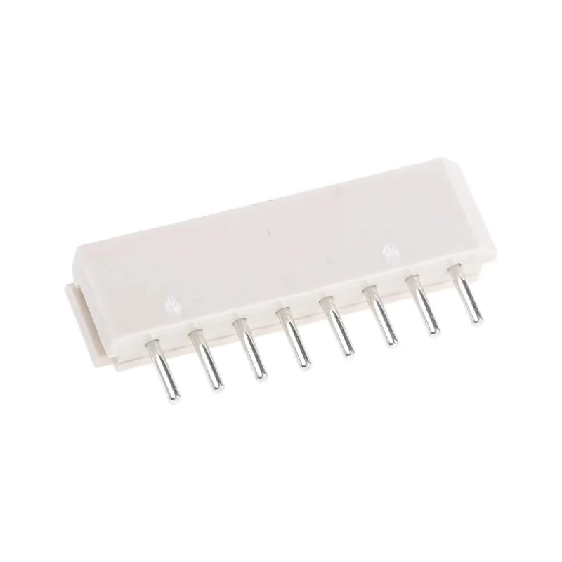 Molex SPOX Series Shrouded Straight Through Hole PCB Header, 8 Contacts, 2.5 mm Pitch, 1 Row, Brass Tin-Plated 22-03-5085