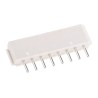 Molex SPOX Series Shrouded Straight Through Hole PCB Header, 8 Contacts, 2.5 mm Pitch, 1 Row, Brass Tin-Plated 22-03-5085