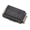 onsemi 5.1 V 500 mW Surface Mount Zener Diode Single 2-Pin DO-214AC 1SMA5918BT3G