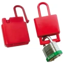 Brady Red 1-Lock Lockout Plastic Lockout Hasp 9mm Shackle Diameter NON-CONDUCTIVE LOCKOUT HASPS