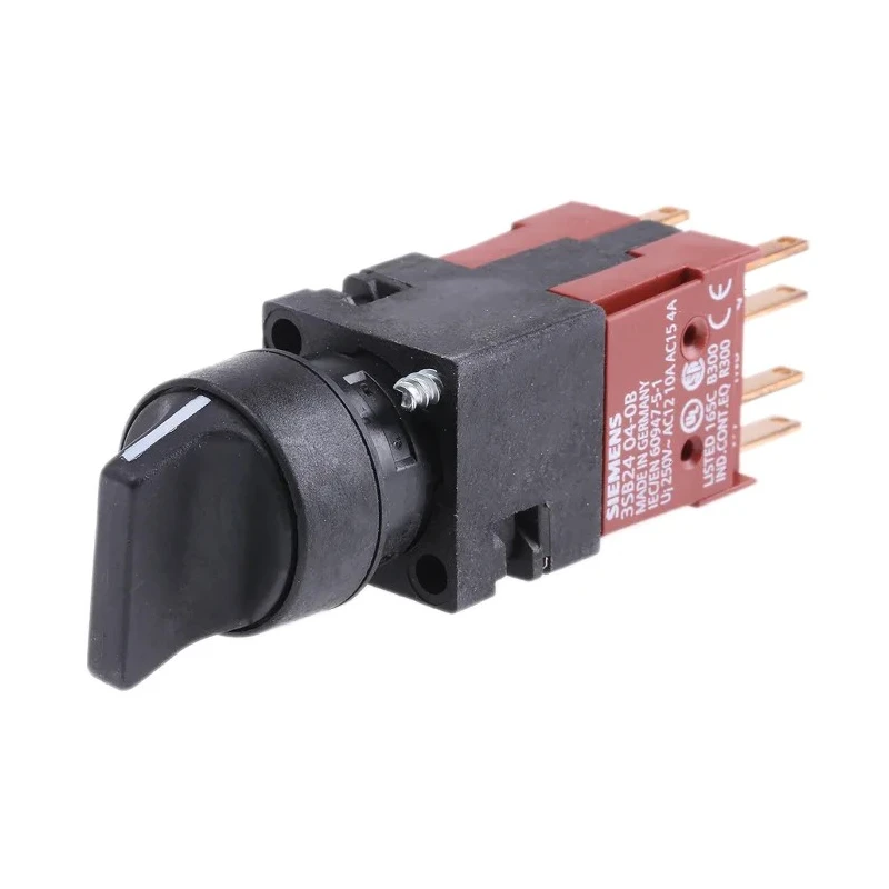 Siemens Toggle Selector Switch 3 Positions NO Contact IP65 Solder Tag 3SB2210-2DB01