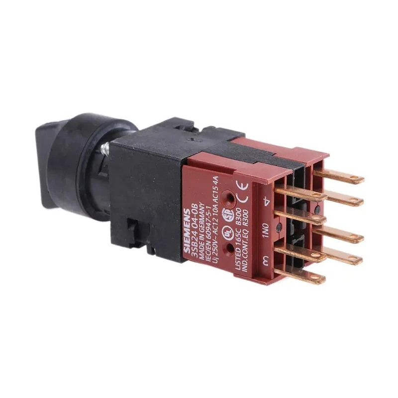 Siemens Toggle Selector Switch 3 Positions NO Contact IP65 Solder Tag 3SB2210-2DB01