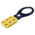Brady Yellow 6-Lock Lockout Steel Lockout Hasp 805843