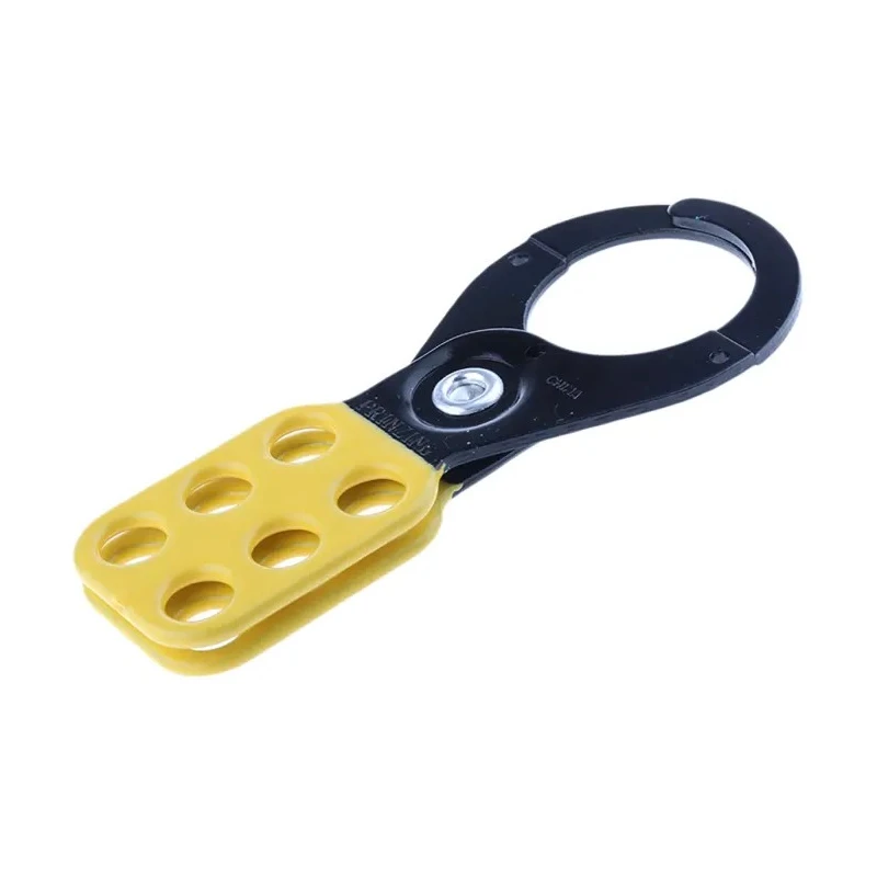 Brady Yellow 6-Lock Lockout Steel Lockout Hasp 805843
