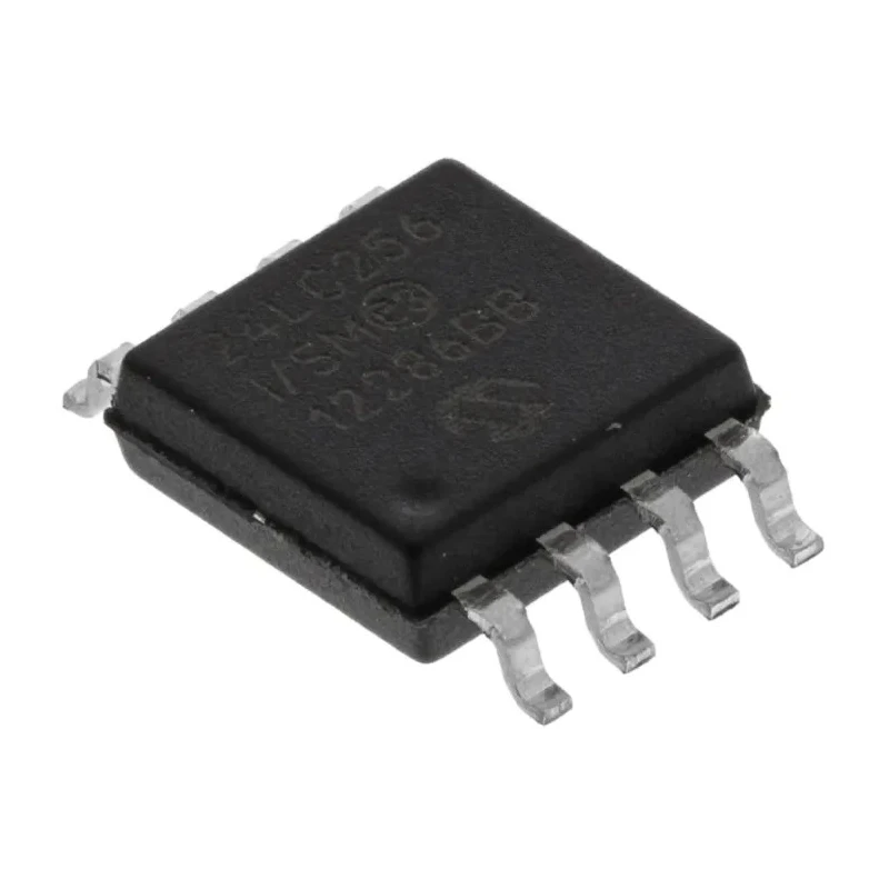 Microchip 256 kB Serial EEPROM, 900 ns Access Time, 8-Pin SOIJ Serial-I2C 24LC256-I/SM