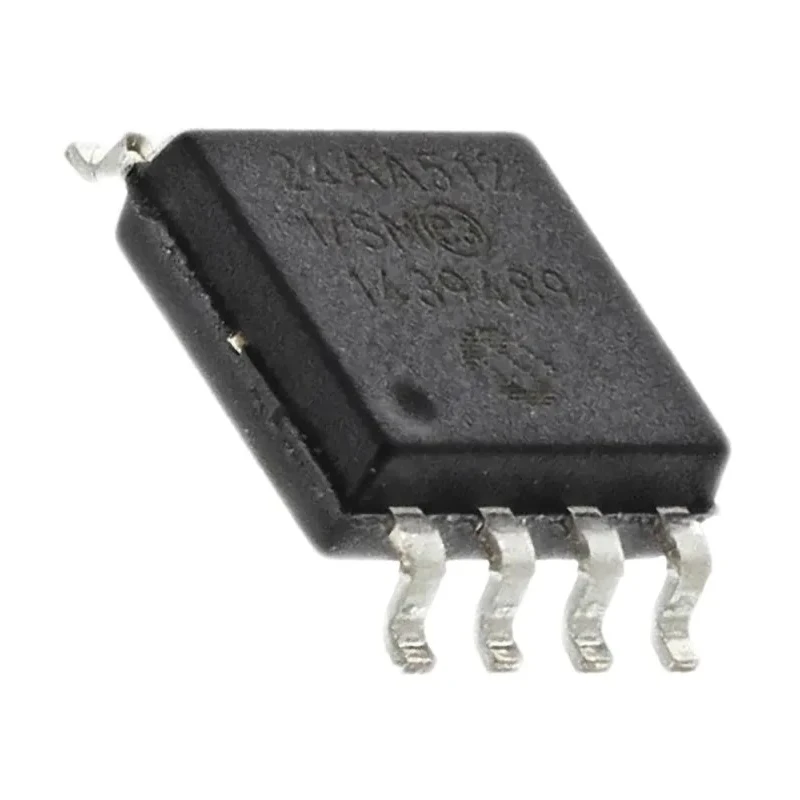 Microchip 512 kB Serial EEPROM 900 ns 8-Pin SOIJ Serial-I2C 24AA512-I/SM