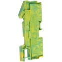 Phoenix Contact PT 2.5-QUATTRO-PE Series Earth Terminal Block Yellow Green 26 to 12 AWG Push-in 8kV 3209594