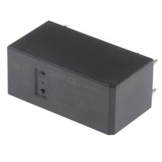 Omron Power Relay PCB Mount SPST 24V DC Coil 16A Switching Current G2RL-1A4-E DC24