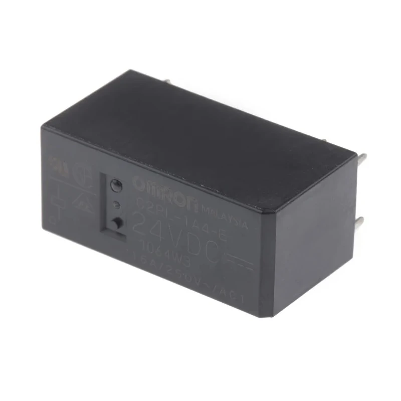 Omron Power Relay PCB Mount SPST 24V DC Coil 16A Switching Current G2RL-1A4-E DC24