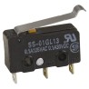 Omron Simulated Roller Lever Micro Switch SPDT, Solder Terminal, 100mA, 250V AC, IP40 SS-01GL13