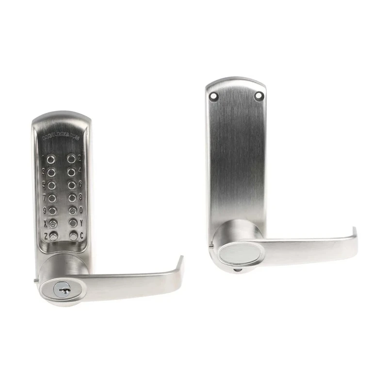 Codelock Steel Mechanical Brushed Steel Code Lock CL610BS