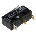 Omron SS Subminiature Hinge Lever Micro Switch Solder Terminal 100mA 30V DC SPDT IP40 SS-01GL