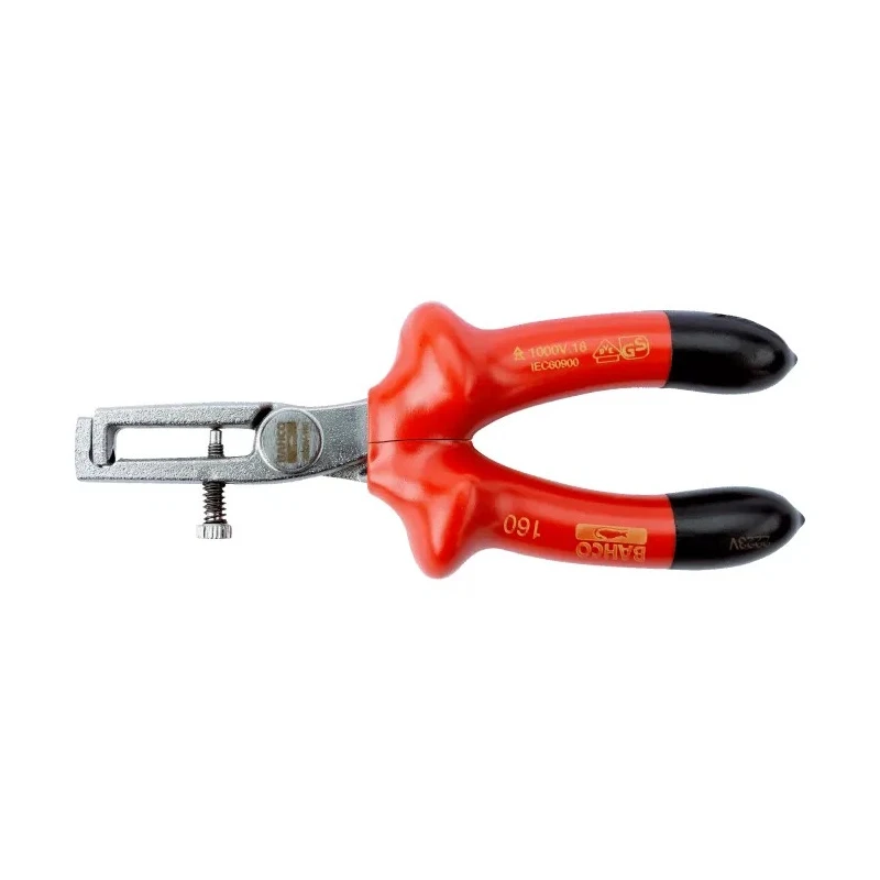 Bahco Wire Stripping Plier 0.5 to 5 mm Stripping Range, 160mm Steel Construction 2223V-160