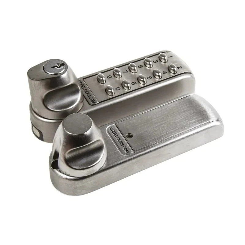 Codelock Steel Electronic Code Lock Brushed Finish Knob Housing 141mm x 41mm CL2255BS