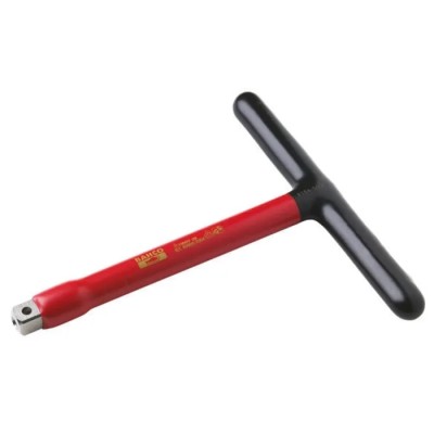Bahco Insulated 12.7 mm Square Handle Socket T-Handle 150mm Overall 8154-1/2V