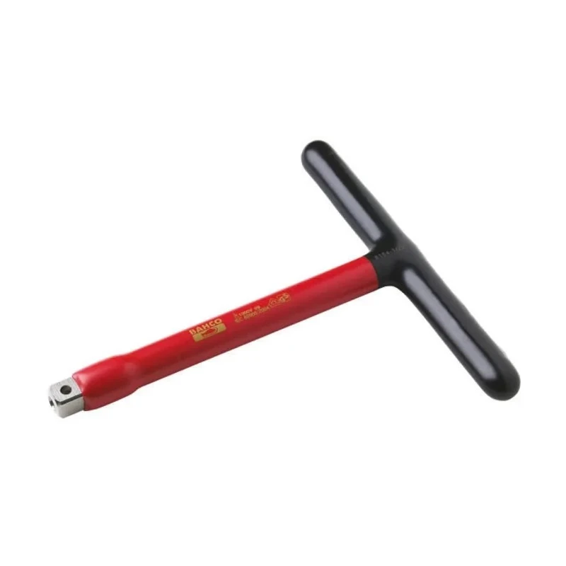 Bahco Insulated 12.7 mm Square Handle Socket T-Handle 150mm Overall 8154-1/2V