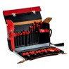 Bahco 19 Piece Electrician Tool Kit with Case VDE/1000V Approved 3045V-2