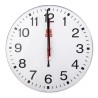 RS PRO Radio Controlled White Analogue Wall Clock 300 mm Diameter Plastic Case Shatterproof Front Lens 669-9252