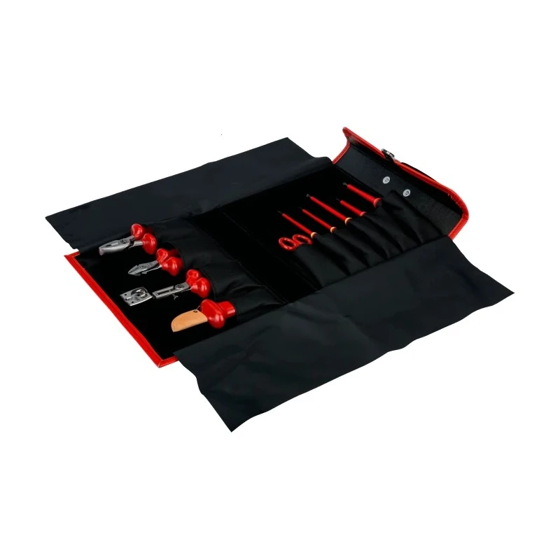 Bahco 10 Piece Electrician Tool Kit with Case VDE 1000V Approved 3045V-1