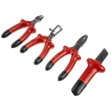 Bahco 10 Piece Electrician Tool Kit with Case VDE 1000V Approved 3045V-1