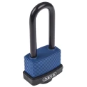 ABUS Weatherproof Keyed Padlock Brass Body Stainless Steel Shackle 8 mm Diameter 63 mm Length 53 mm Width 70IB/45HB63