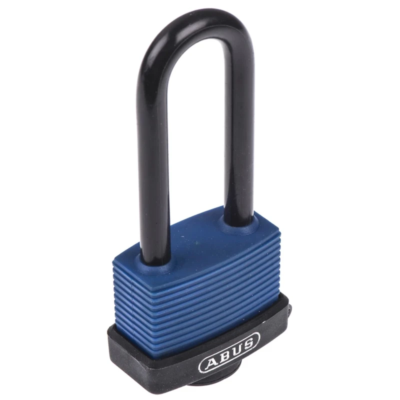 ABUS Weatherproof Keyed Padlock Brass Body Stainless Steel Shackle 8 mm Diameter 63 mm Length 53 mm Width 70IB/45HB63